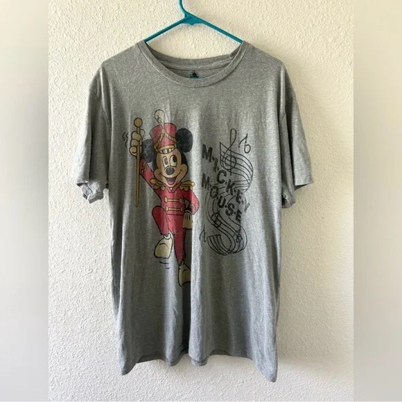 Disney Mickey Mouse Graphic T-Shirt | Size XL | Marching Band Design - Picture 8 of 8